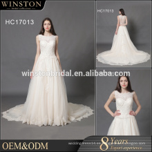 China suministra todo tipo de vestido de novia nuevo modelo 2017